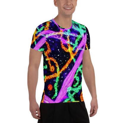 Men's Athletic T-Shirt - Enckell's Nebula