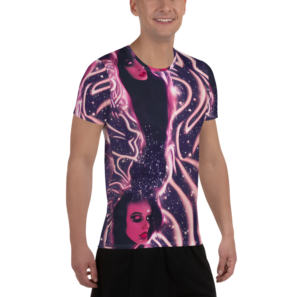 Men's Athletic T-Shirt - Stardust Siren