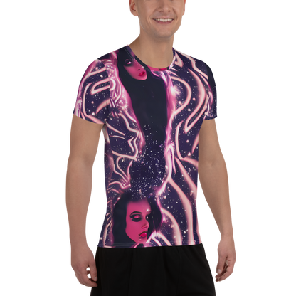 Men's Athletic T-Shirt - Stardust Siren