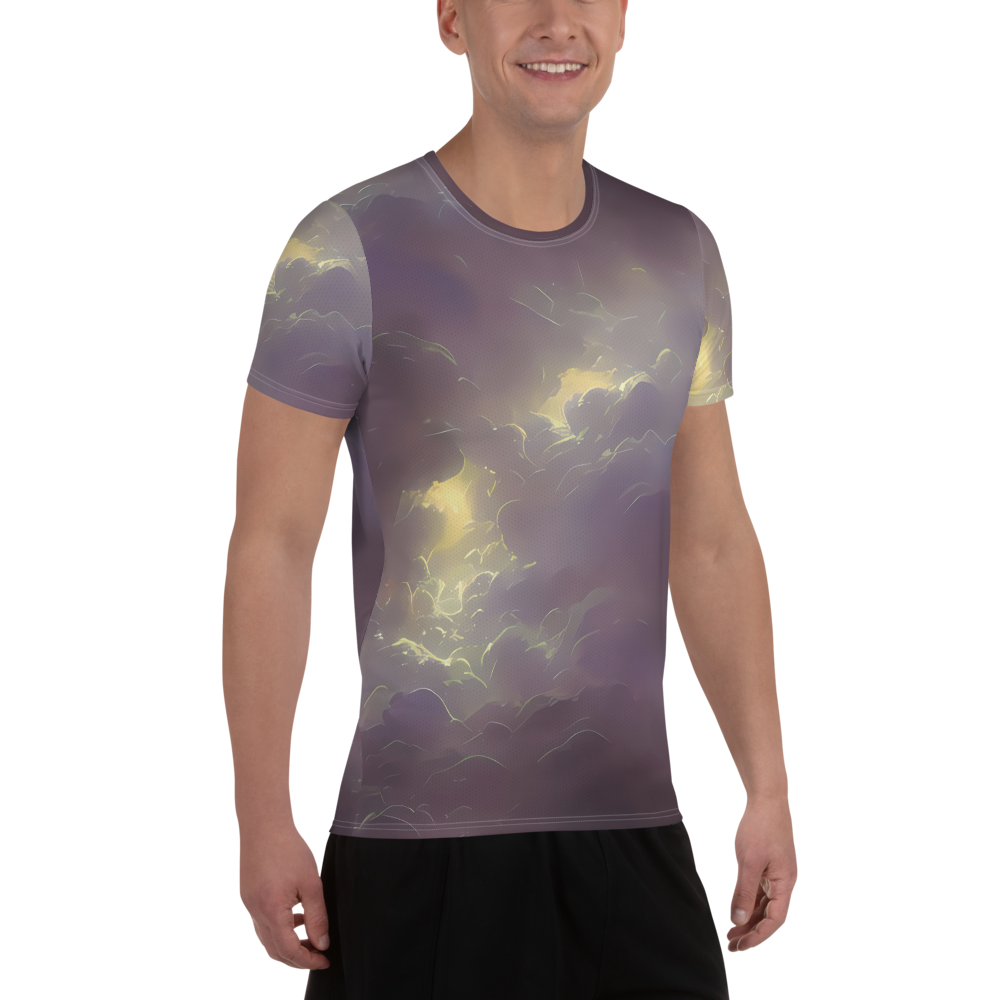 Men's Athletic T-Shirt - Stormy Muse