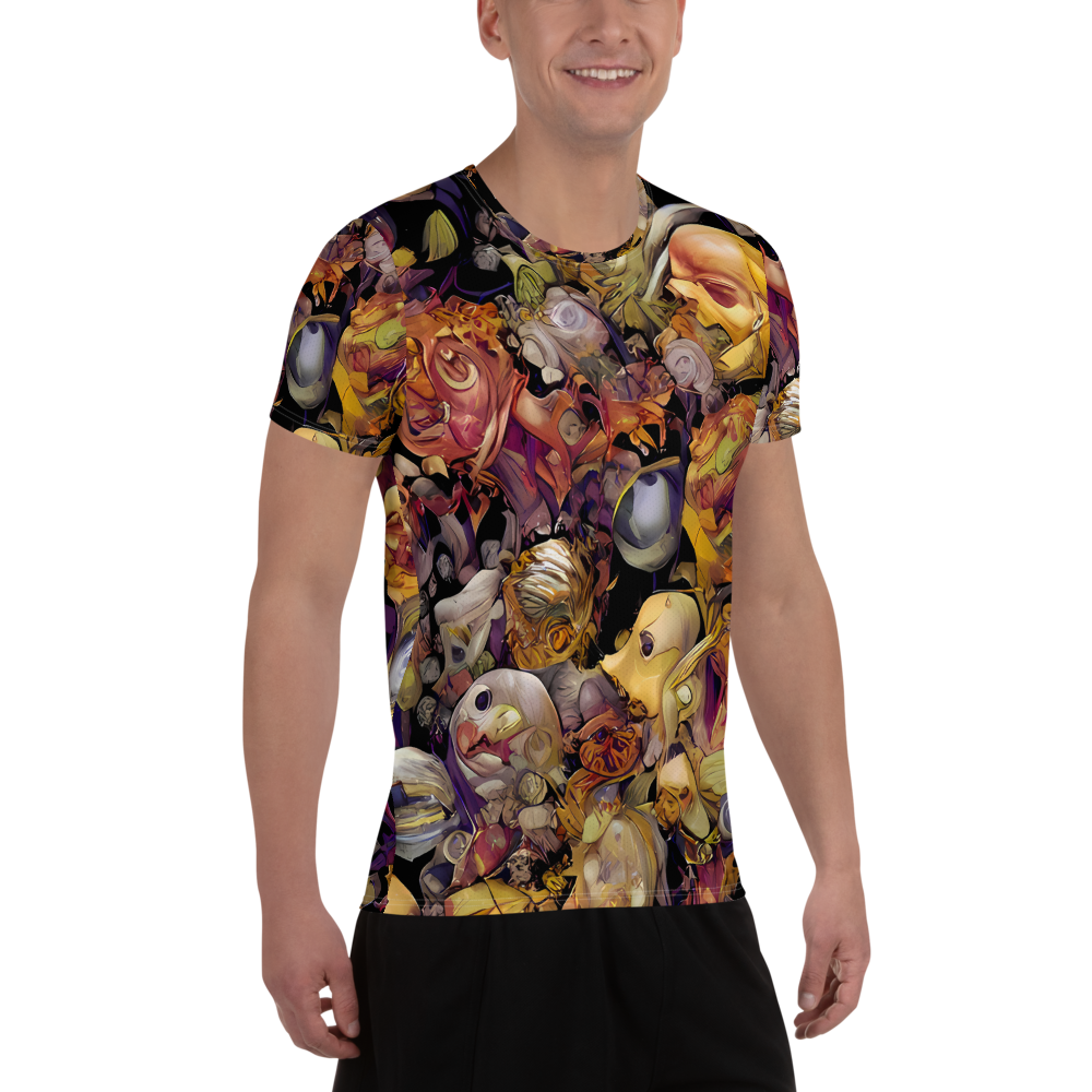 Men's Athletic T-Shirt - Arcimboldo Abundance