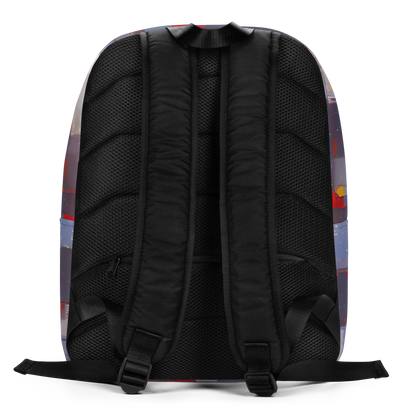 Minimalist Backpack - Cubist Rhythm