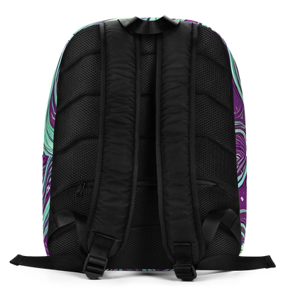 Minimalist Backpack - Temple Swirls