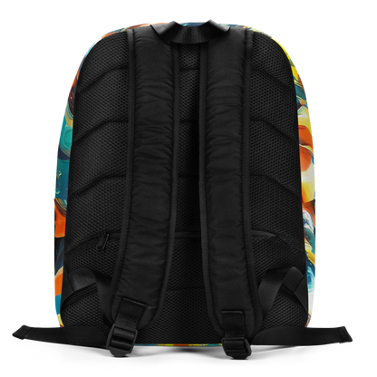 Minimalist Backpack - Chromatic Vortex