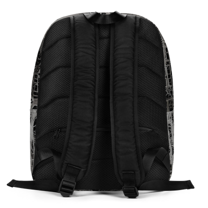 Minimalist Backpack - Monochrome Mesh