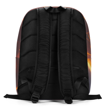 Minimalist Backpack - Inferno Spirals