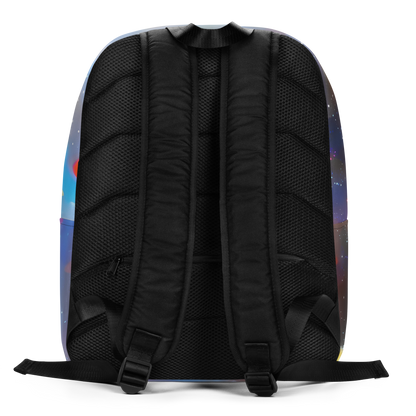 Minimalist Backpack - Impressionist Drift