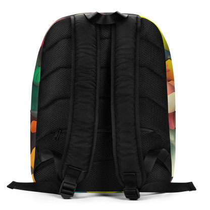 Minimalist Backpack - Bubble Pop Art