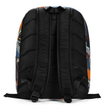 Minimalist Backpack - Neo-Splash Labyrinth