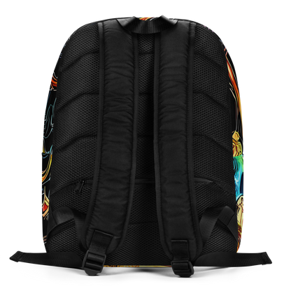 Minimalist Backpack - Psychedelic Pulsar